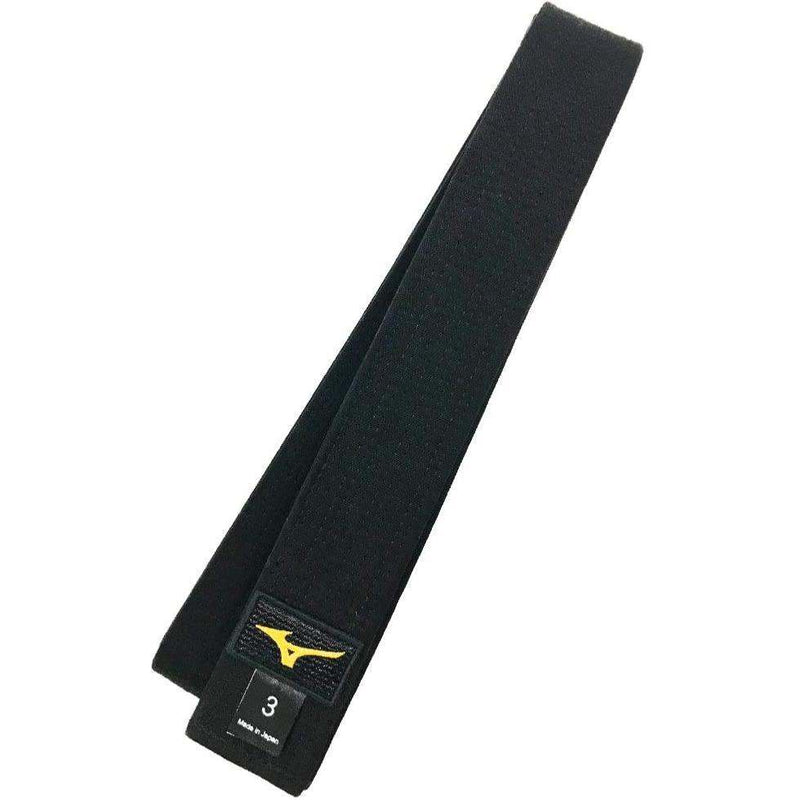 Ceinture Noire Mizuno Japan IJF Kuro – Fabriquée au Japon