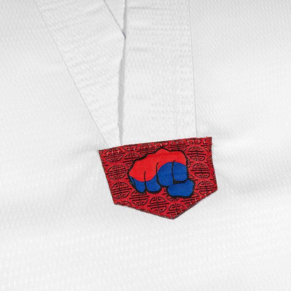 Dobok WT Training Col Blanc FUJIMAE en Promotion