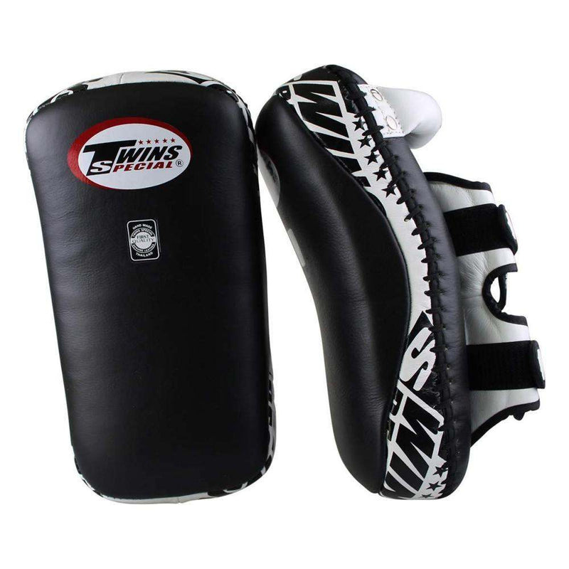 Paos Thaï incurvé TWINS KPL 12 Noir Blanc – Muay Thai & MMA