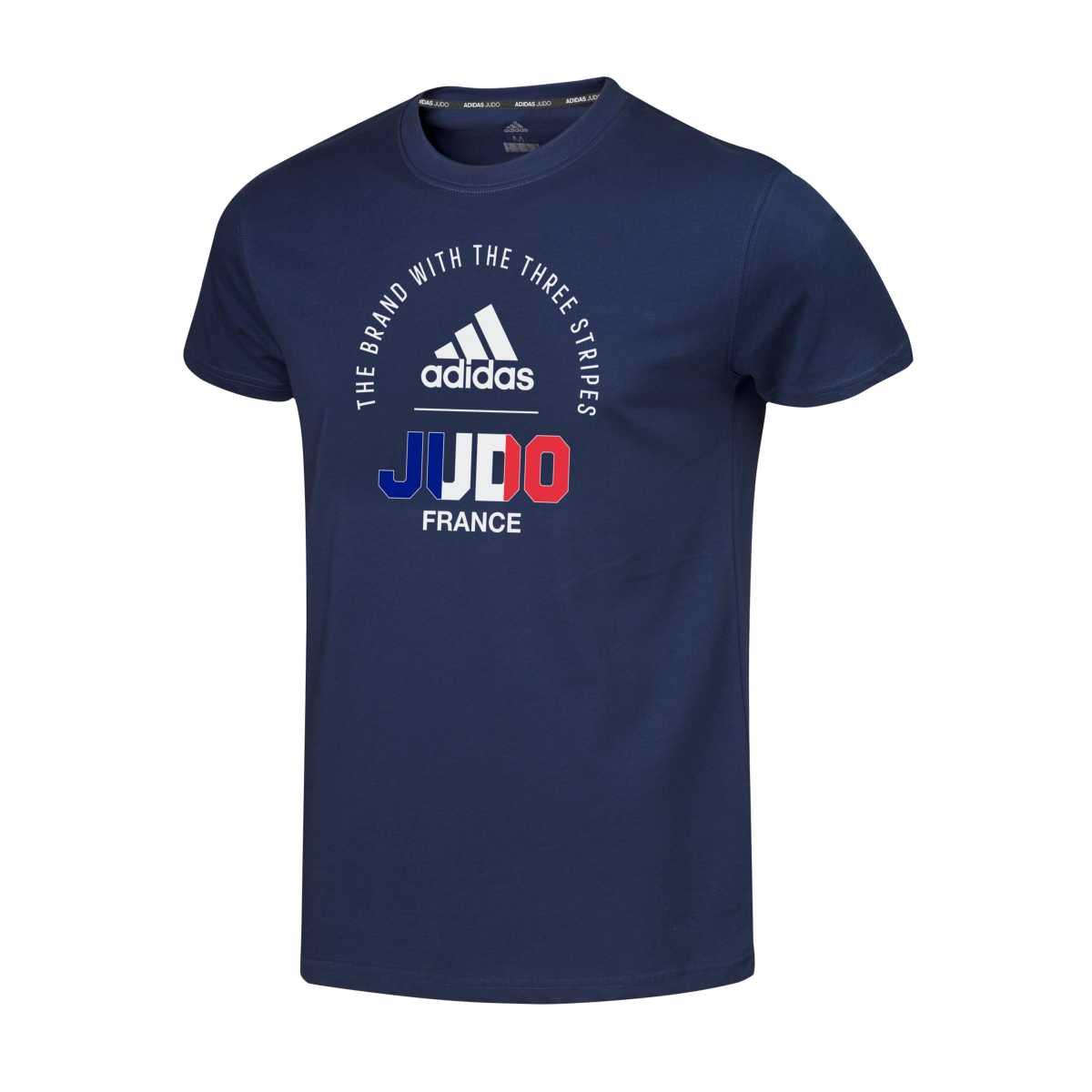 T-shirt Adidas France Judo National Line - Navy