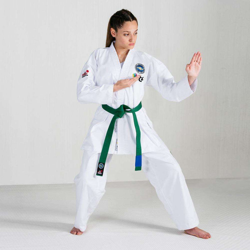Dobok de Taekwondo ITF Approved Col Blanc FUJIMAE