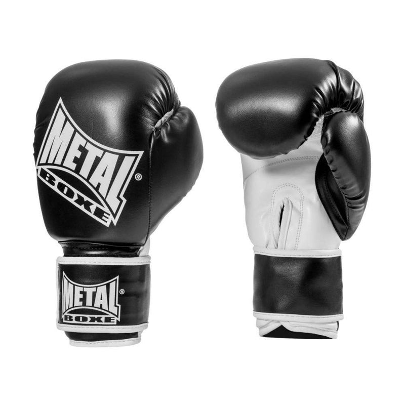 Gants boxe entraînement Metal Boxe MB200 - Noir