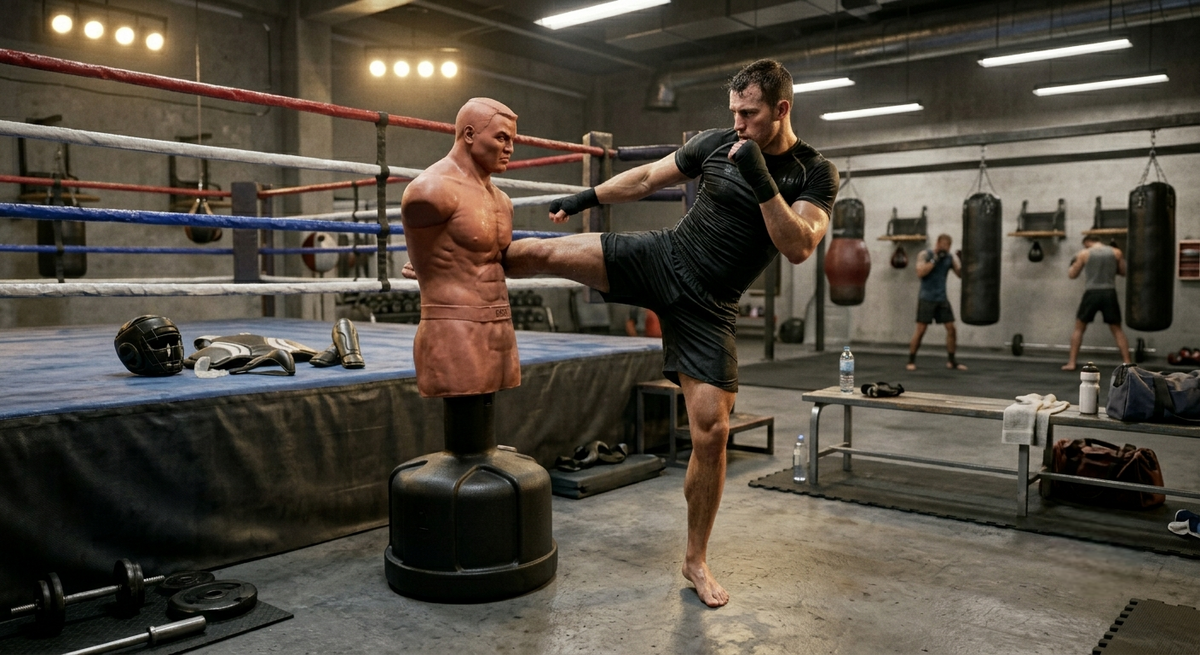 Mannequin de frappe BOB sur pied et à eau pour entraînement de boxe