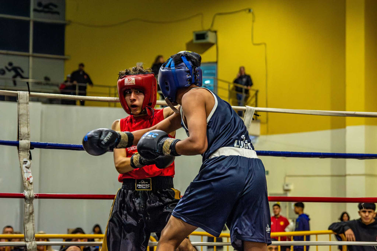 Équipement complet boxe française savate avec chaussures, tenue et gants