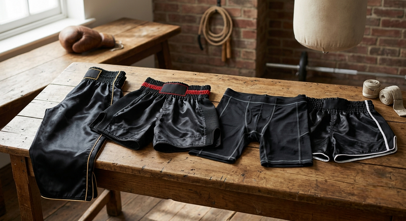 Short de combat adapté à différentes disciplines sportives pour un choix optimal