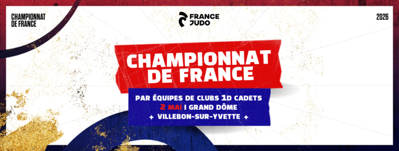 Championnat de France Judo Cadets par équipes D1 au Grand Dôme de Villebon-sur-Yvette le 2 mai