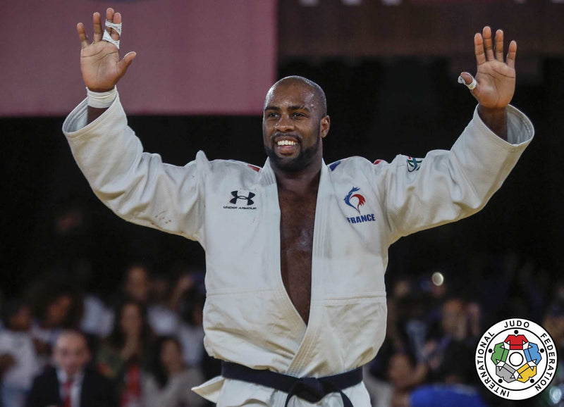 Teddy Riner, judoka français multiple champion olympique et mondial