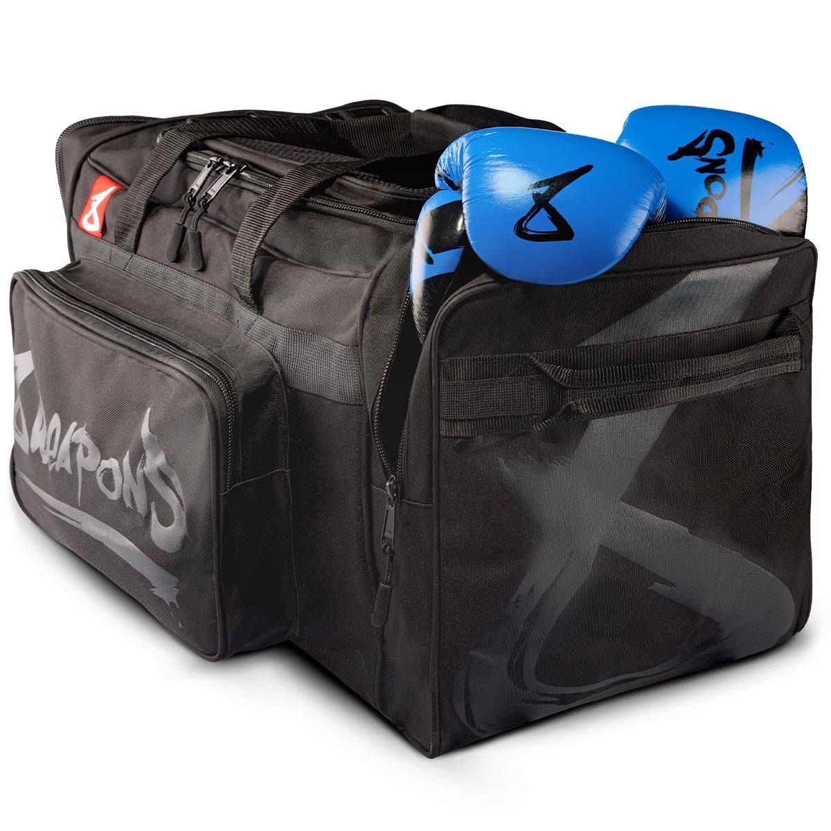 Sac de sport 8 Weapons Big 8 noir grande capacité pour équipement de sports de combat
