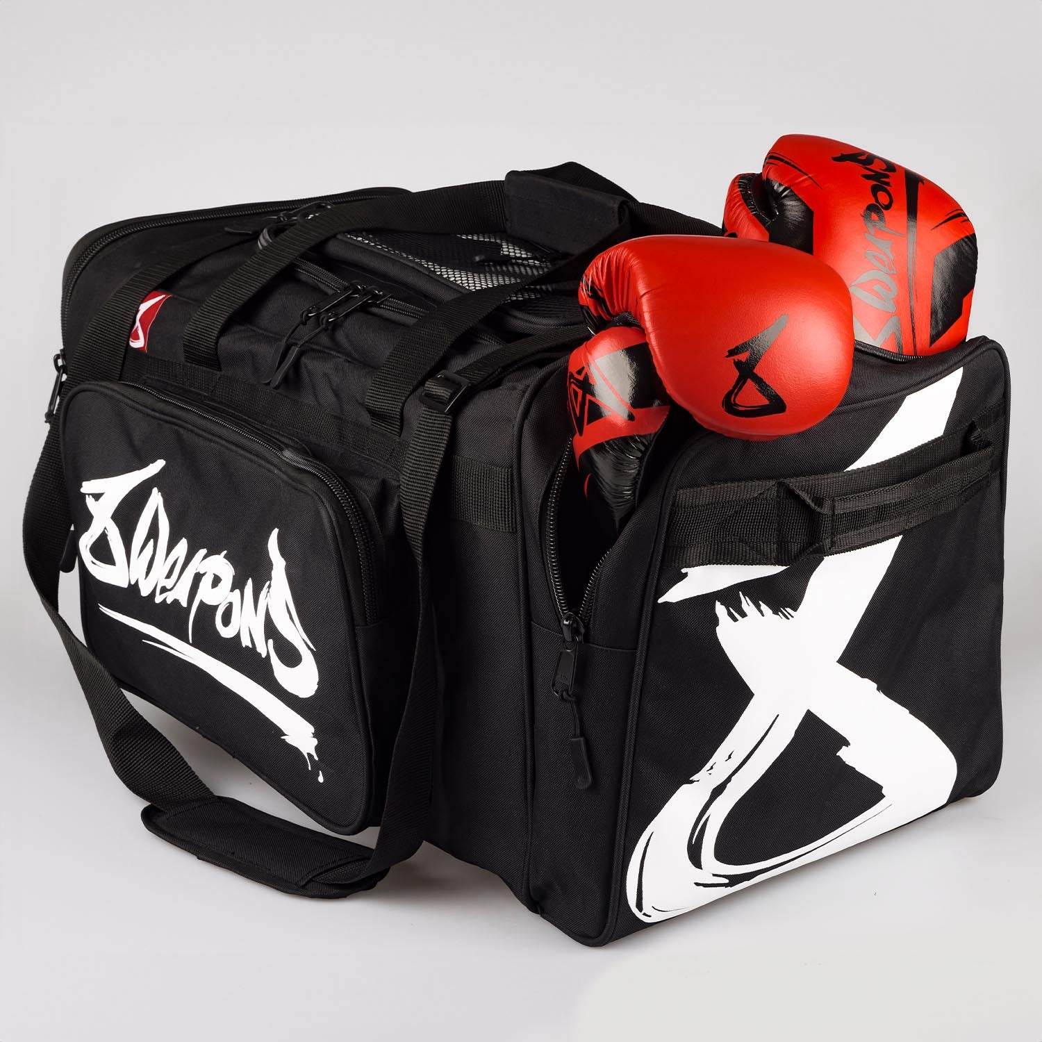 Sac de sport 8 Weapons Big 8 noir grande capacité pour équipements de sports de combat