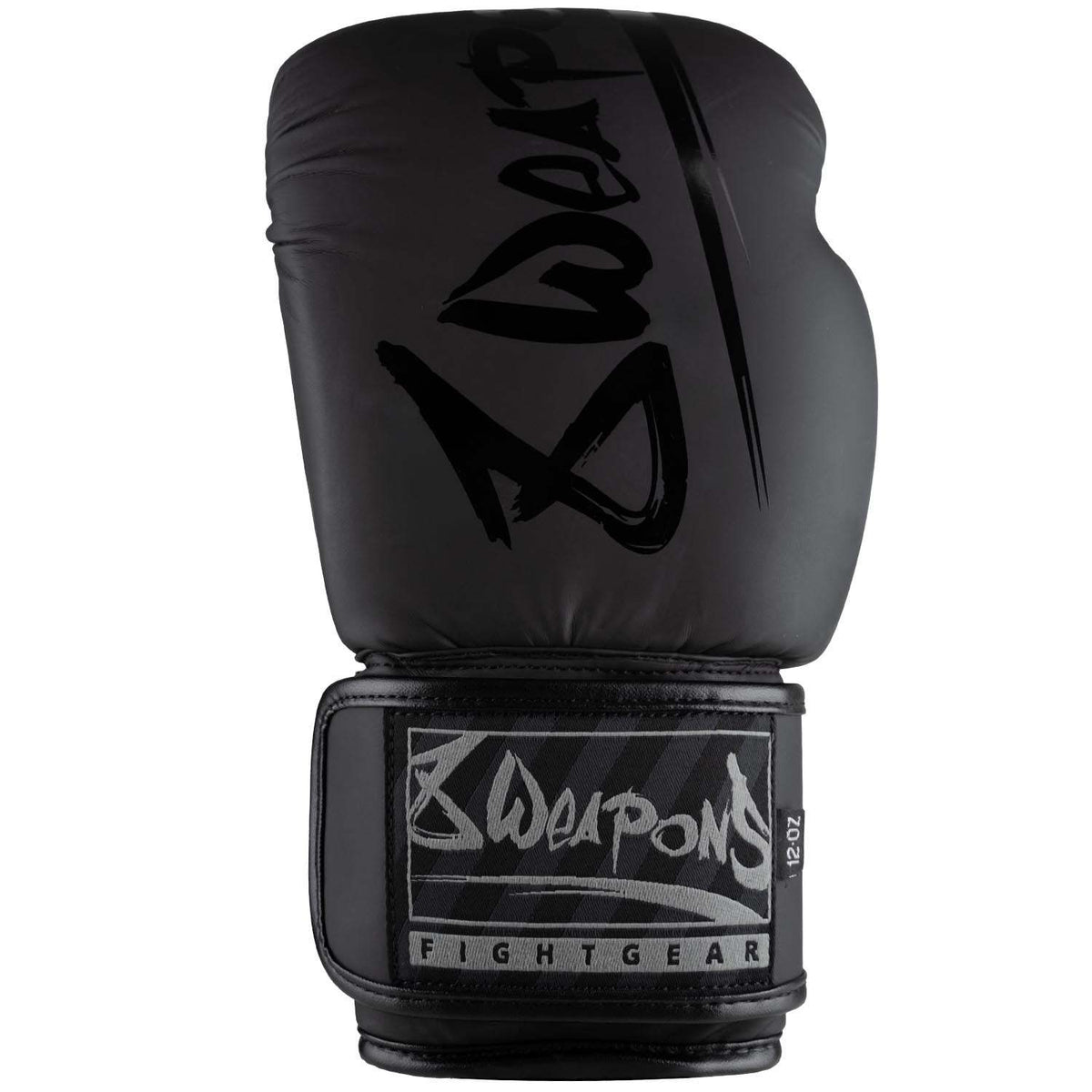 Gants de boxe 8 WEAPONS Unlimited 2.0 noirs avec mousse haute densité et fermeture velcro  
