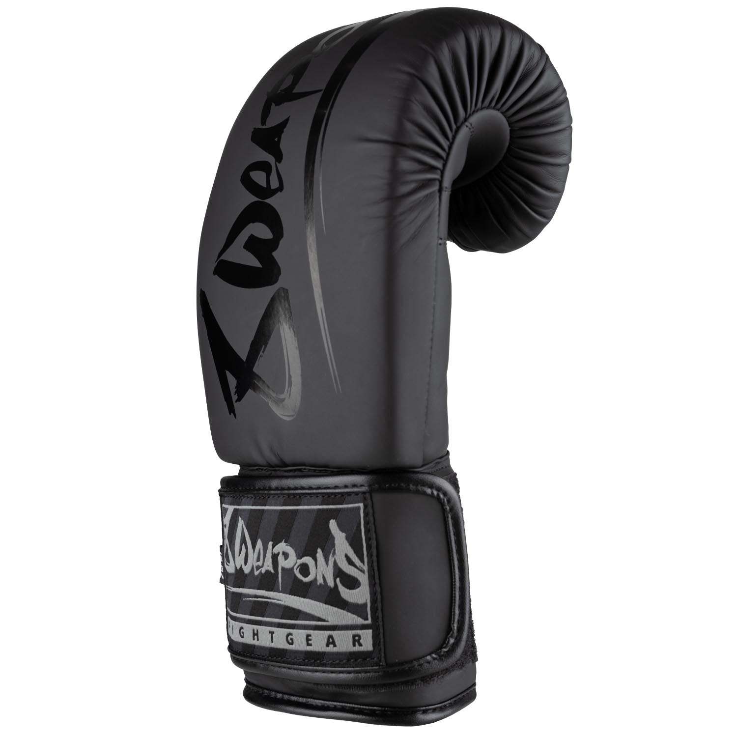 Gants de boxe noirs 8 WEAPONS Unlimited 2.0 protection et confort optimale
