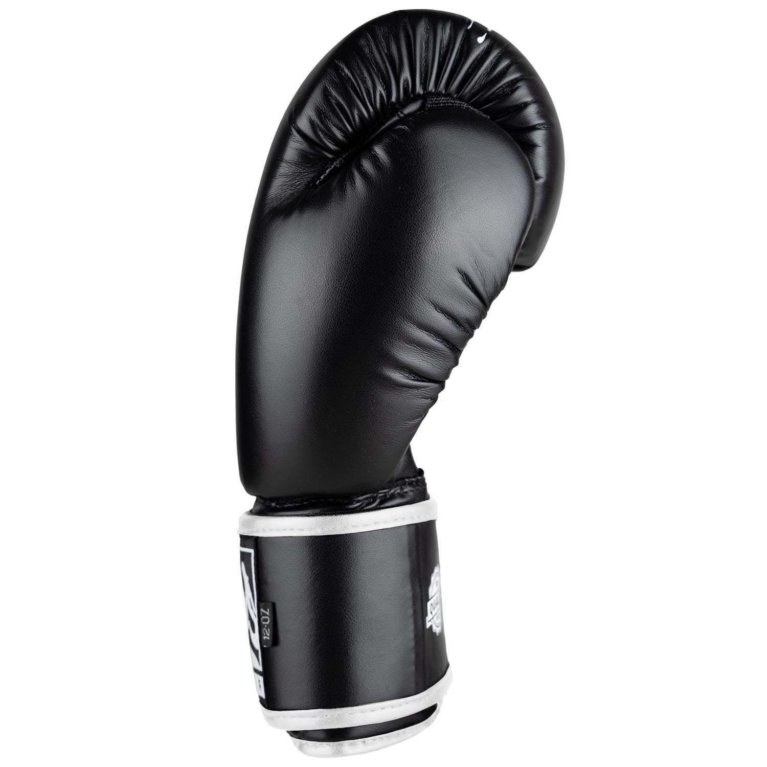 Gants de boxe 8 WEAPONS Unlimited 2.0 noir blanc absorbant choc confort velcro