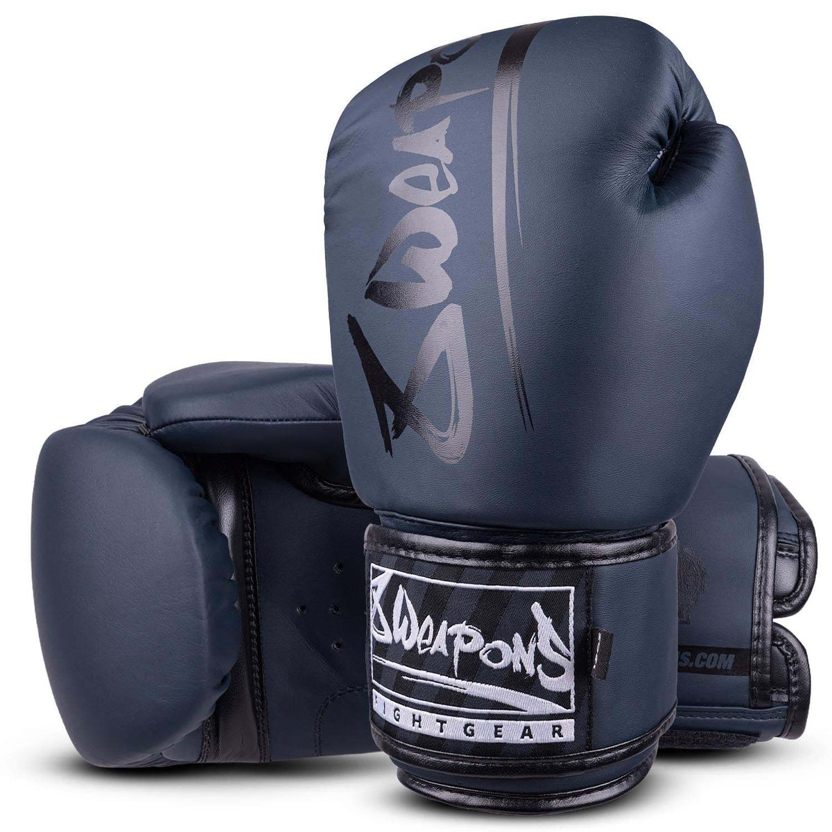 Gants de boxe 8 WEAPONS Unlimited 2.0 bleu marine noir protection et confort