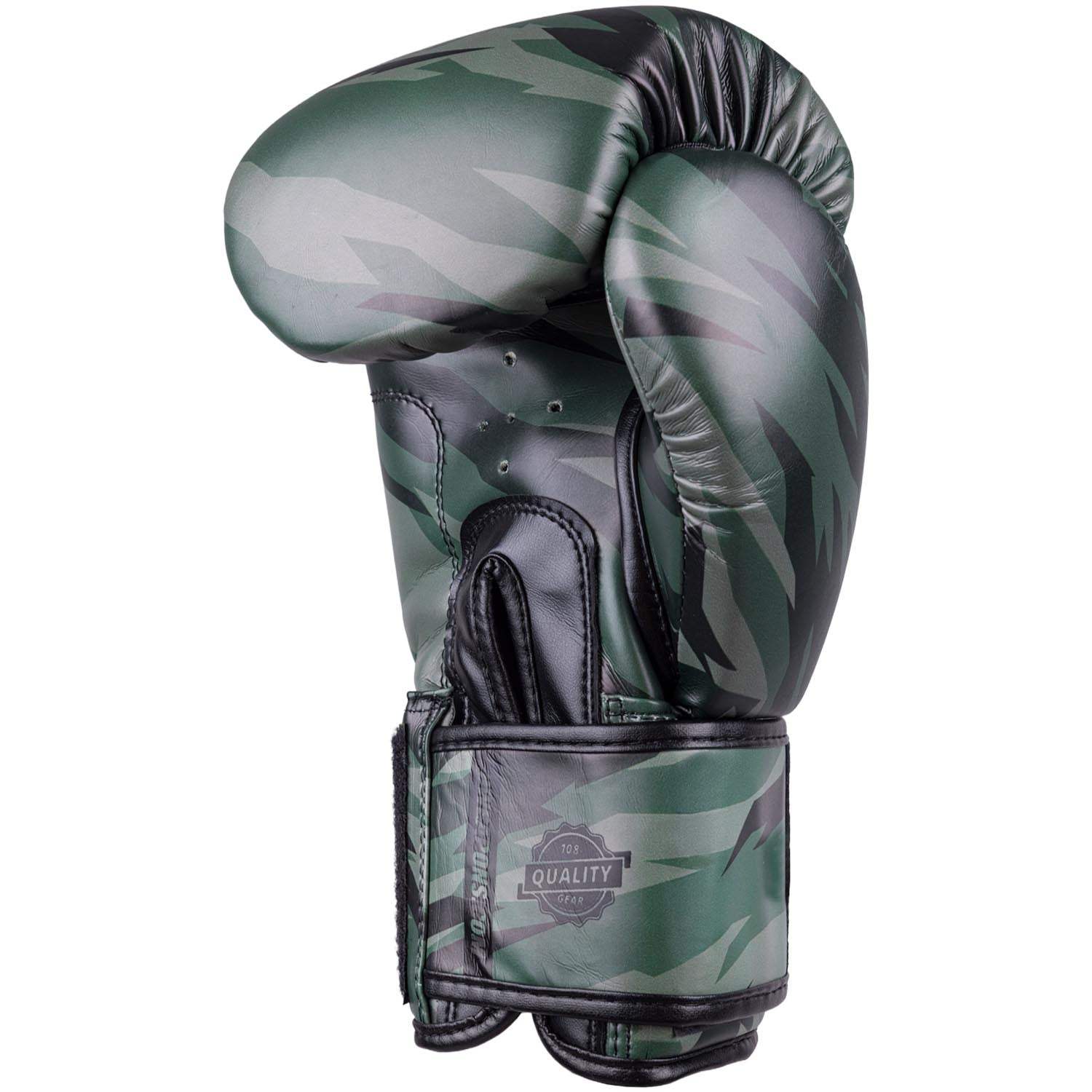 Gants de boxe 8 WEAPONS Unlimited 2.0 camouflage urbain robustes avec maintien poignet et absorption chocs