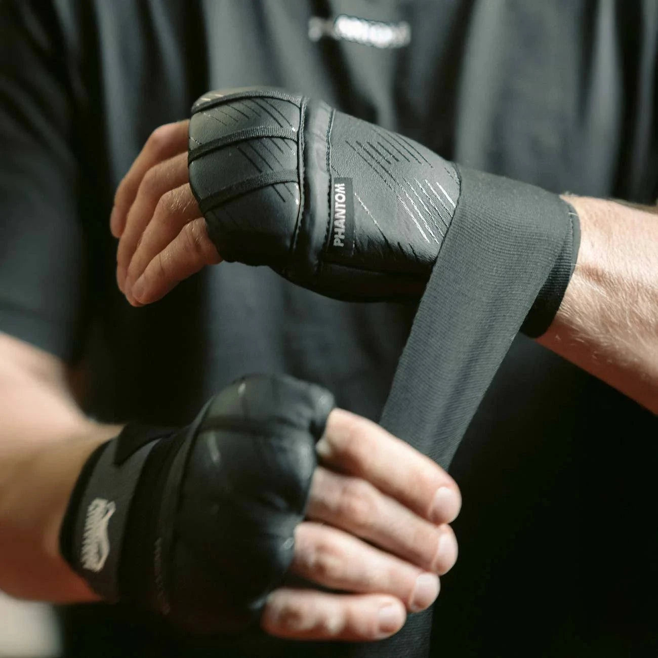 Bandages de boxe Fastwraps Lite - Phantom Athletics - Noir