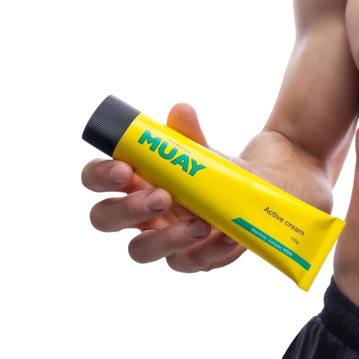 Crème chauffante Namman Muay pour préparation musculaire en boxe et sports de combat