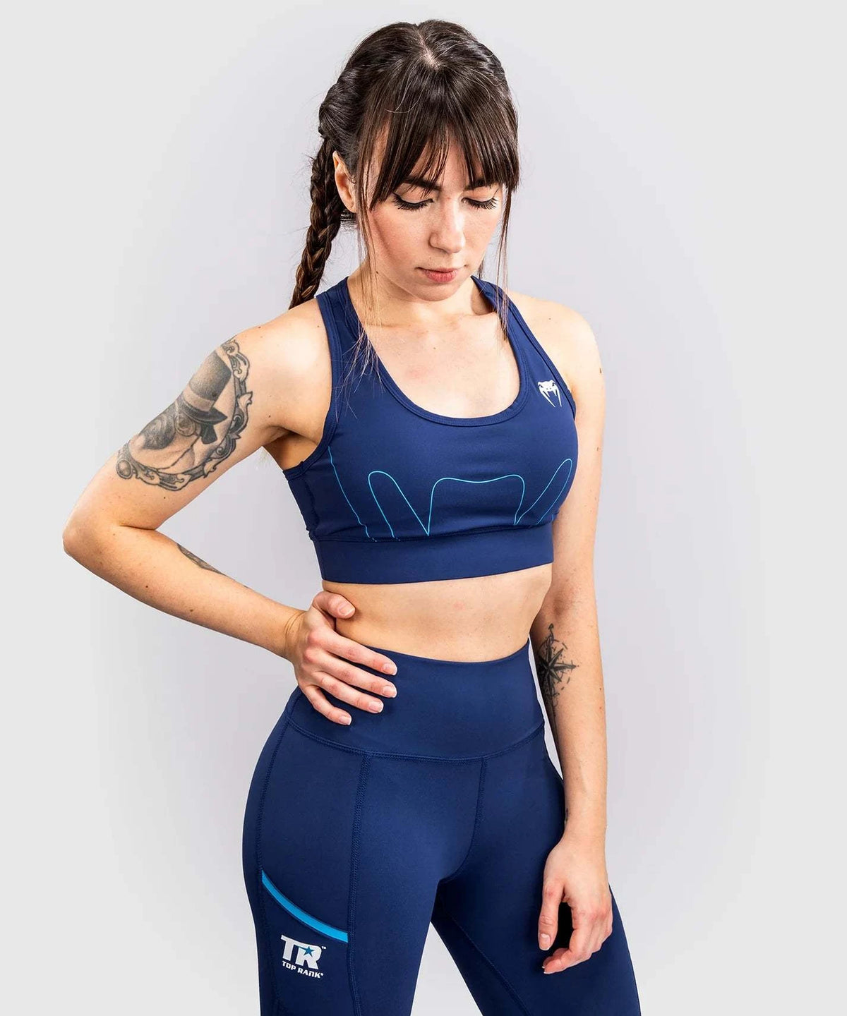 Brassière de Sport Venum X Top Rank Original  - Bleu Marine