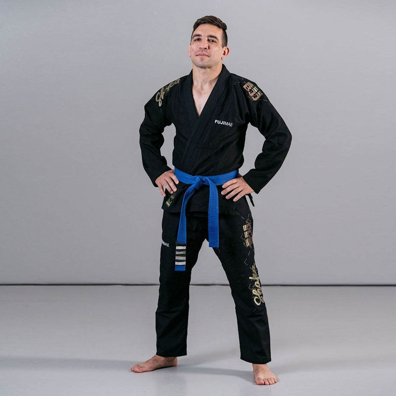 Brazilian Jiu Jitsu Gi Fuji Mae Shaka 2.0 - Noir/Khaki/Marron