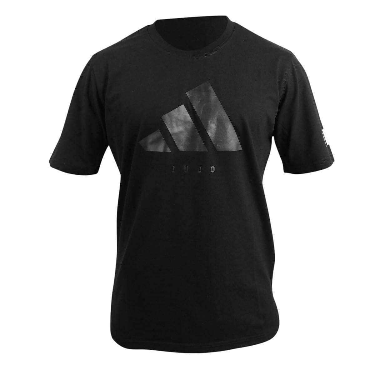 T-shirt Judo Adidas : Boutique des Arts Martiaux noir