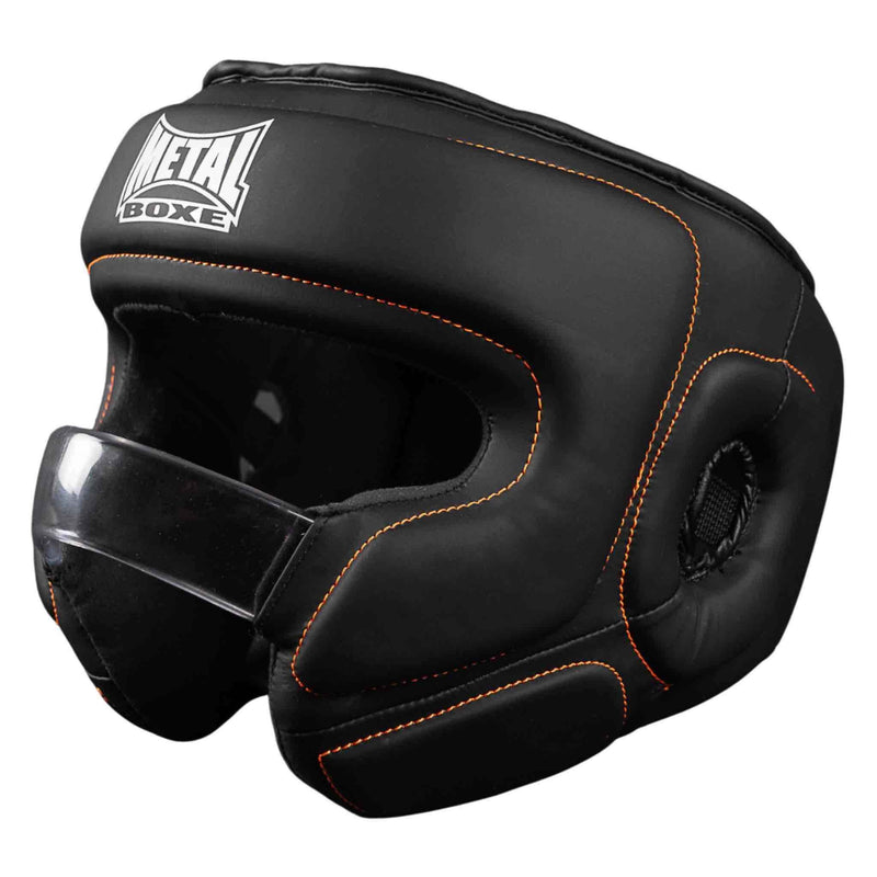 Casque à barre polycarbonate  Metal Boxe – Protection et visibilité