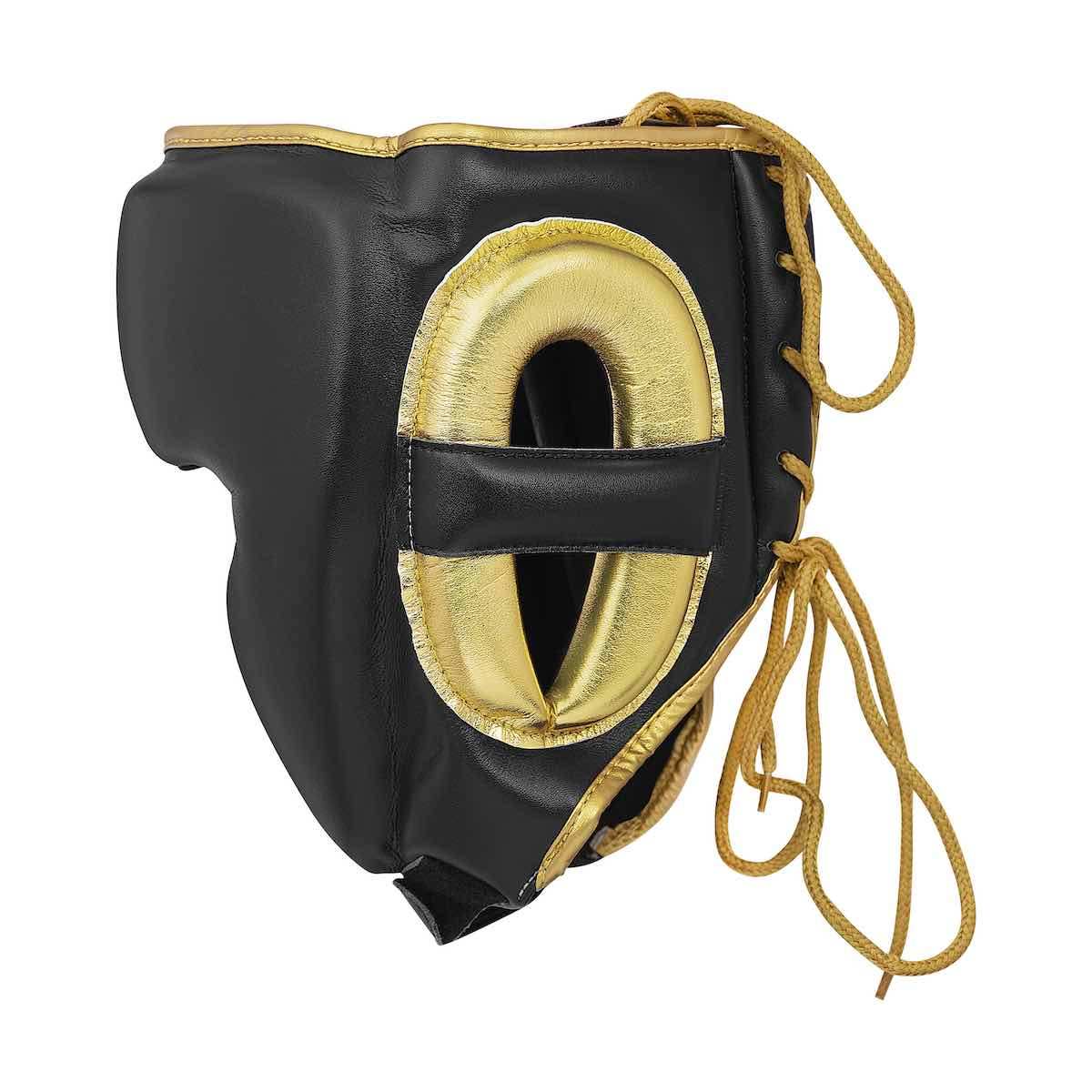 Casque de Boxe Anglaise Adidas Super Pro Noir/Or