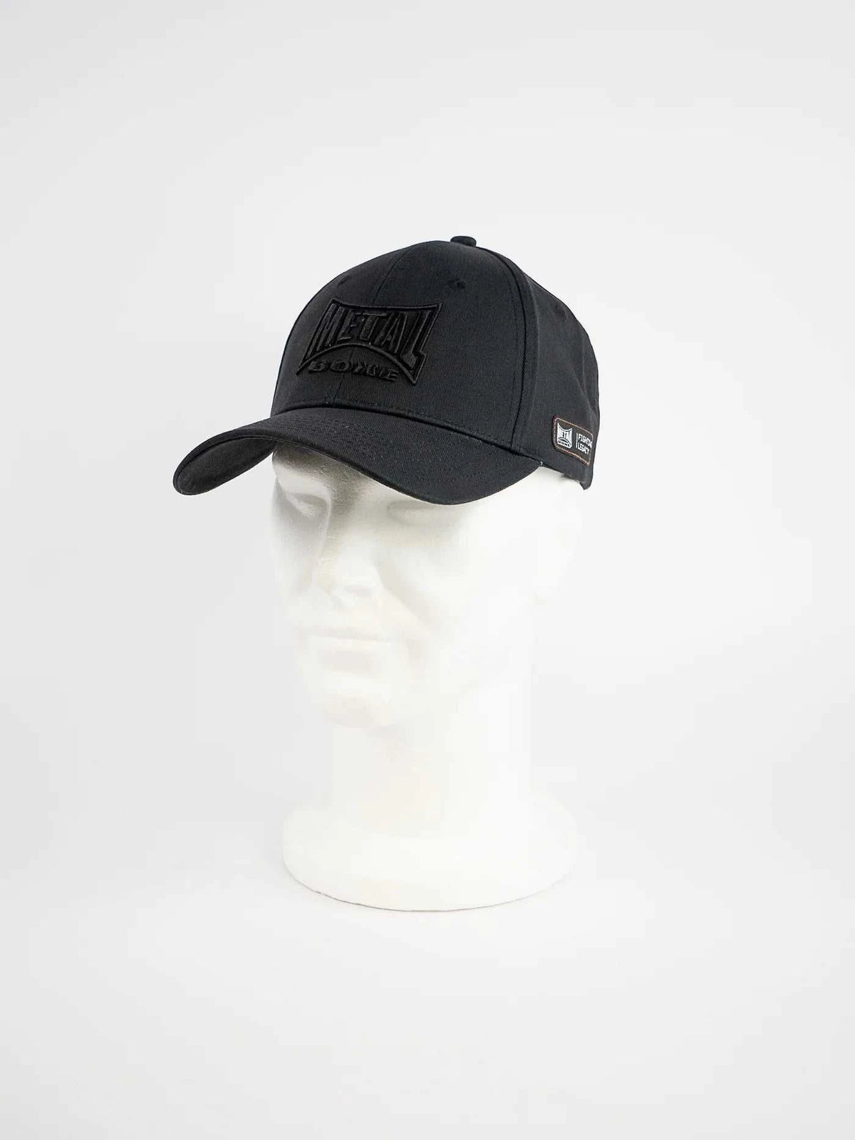 Casquette Metal Boxe Broderie 3D - Noir