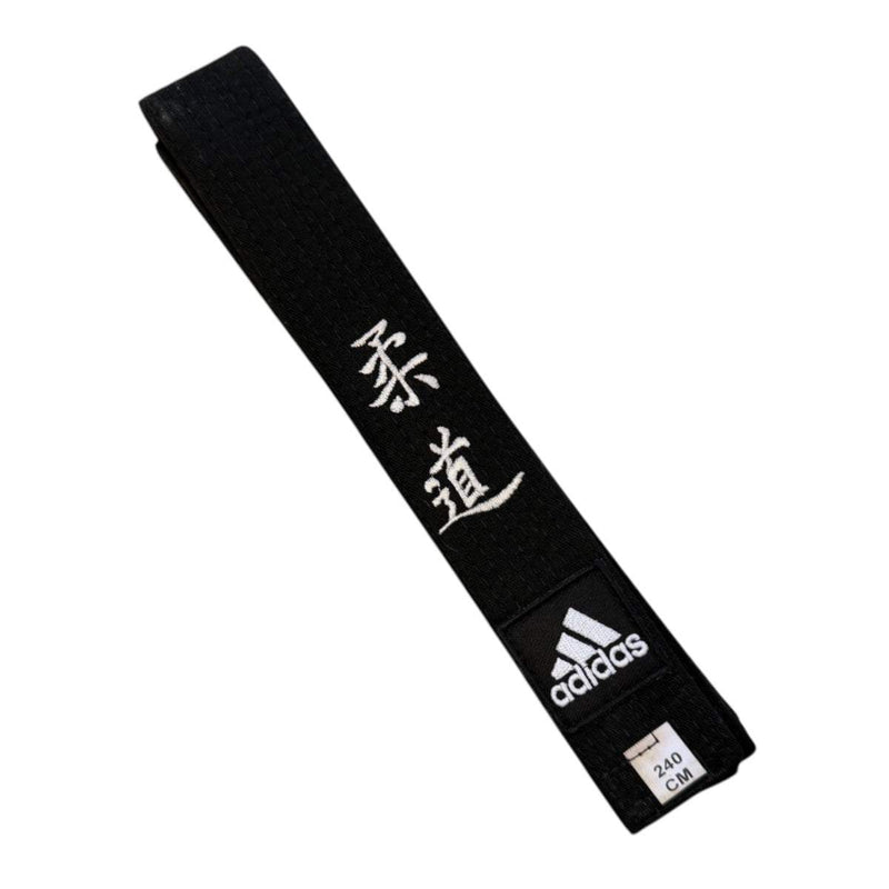 Ceinture noire de Judo Adidas Elite brodée T/240 cm