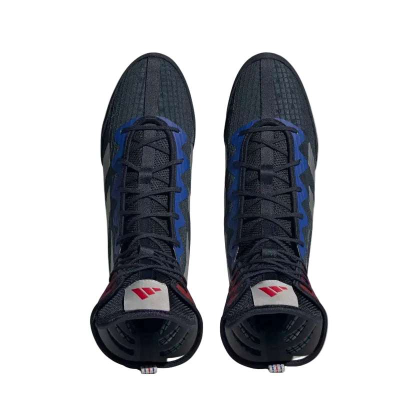 Chaussures de Boxe Anglaise Adidas Box Hog 4 - Tricolore