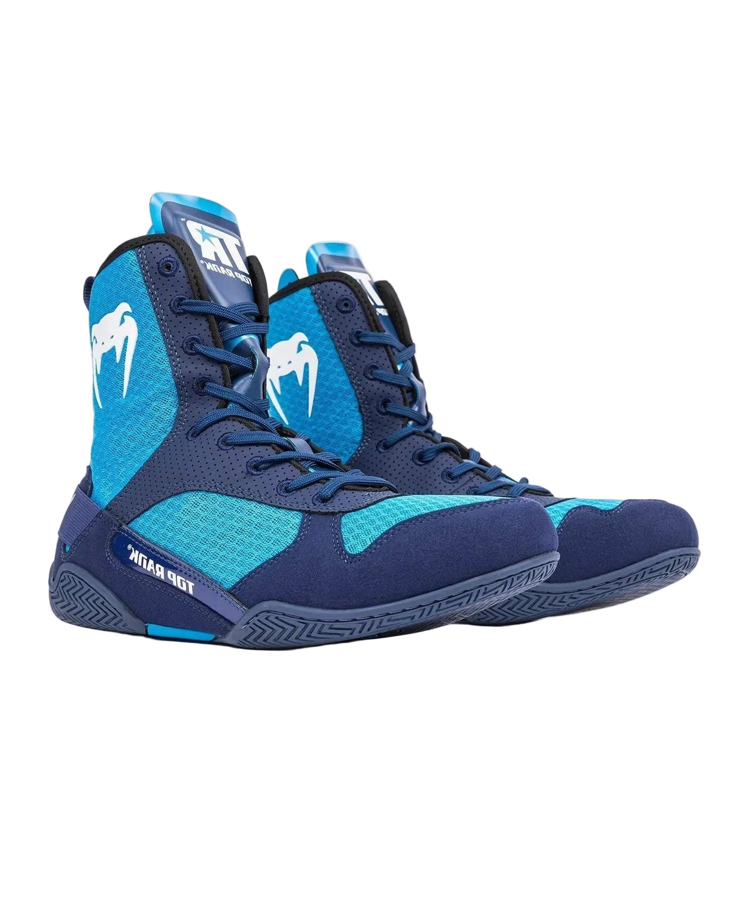 Chaussures de Boxe Anglaise Venum X Top Rank Original - Royal Blue