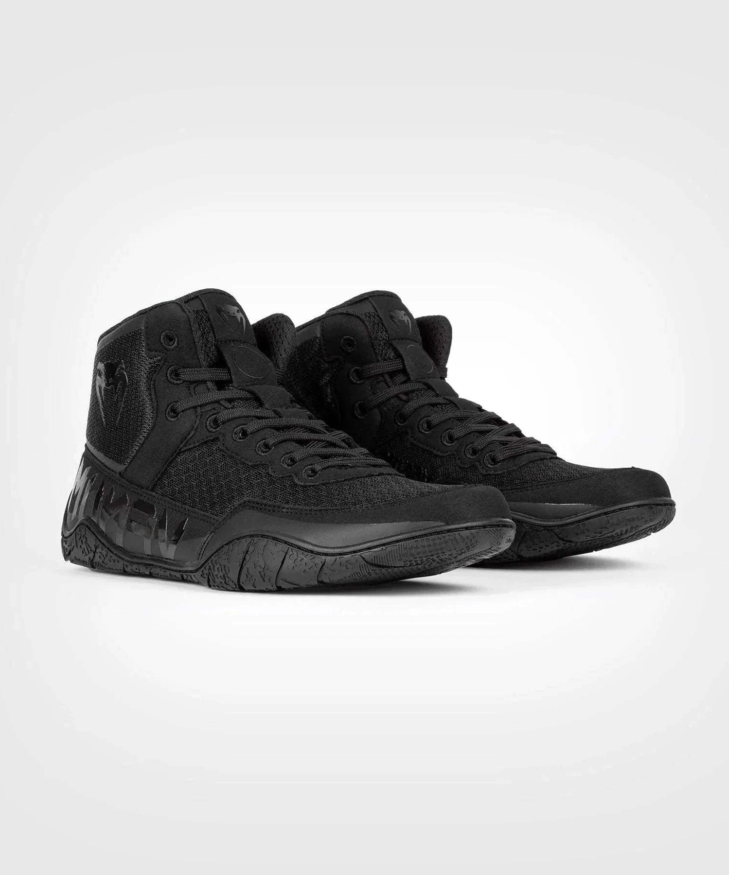 Chaussures de lutte Venum Elite - Noir/Noir