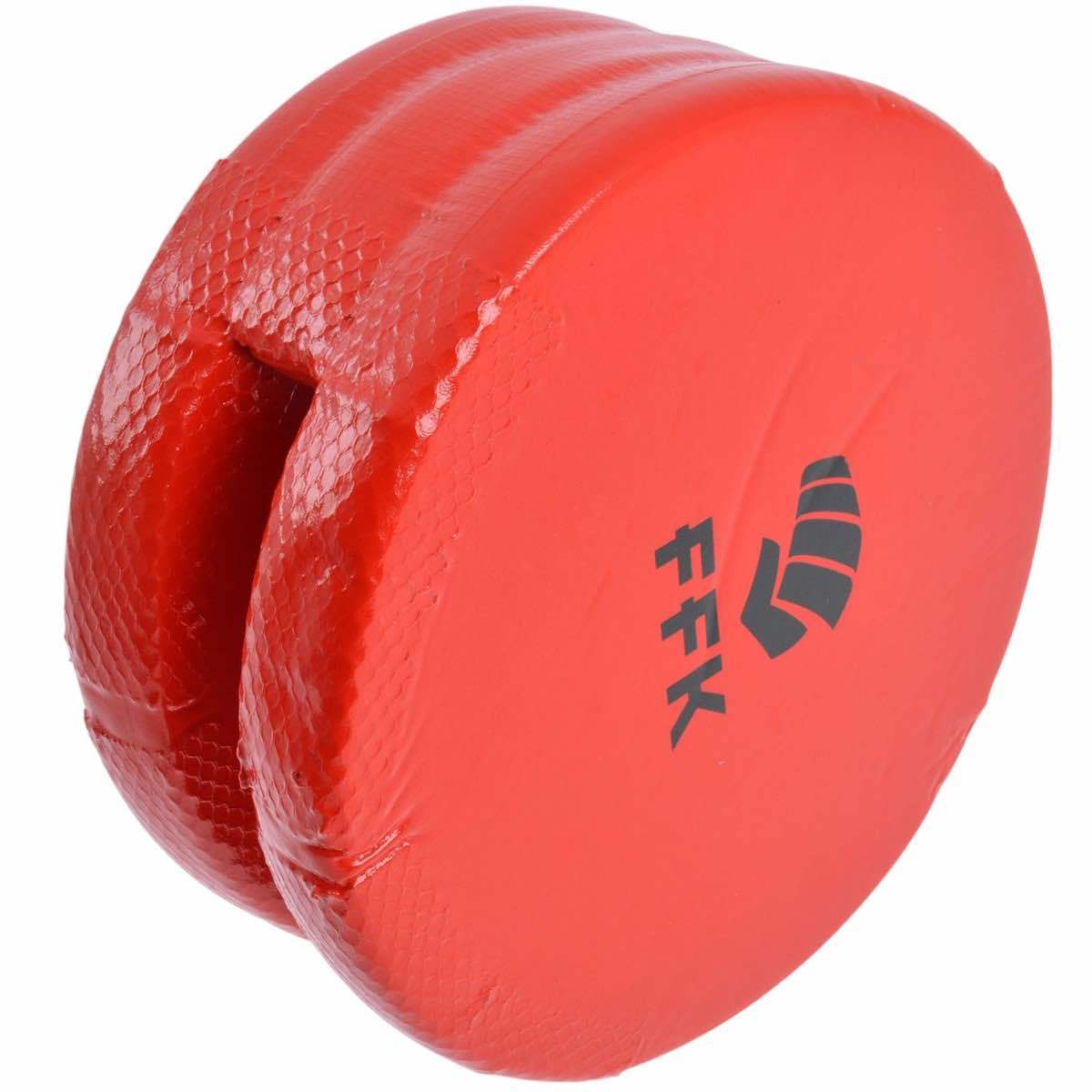 Red Noris FFKarate hand target for precision training in karate made of durable PU material
