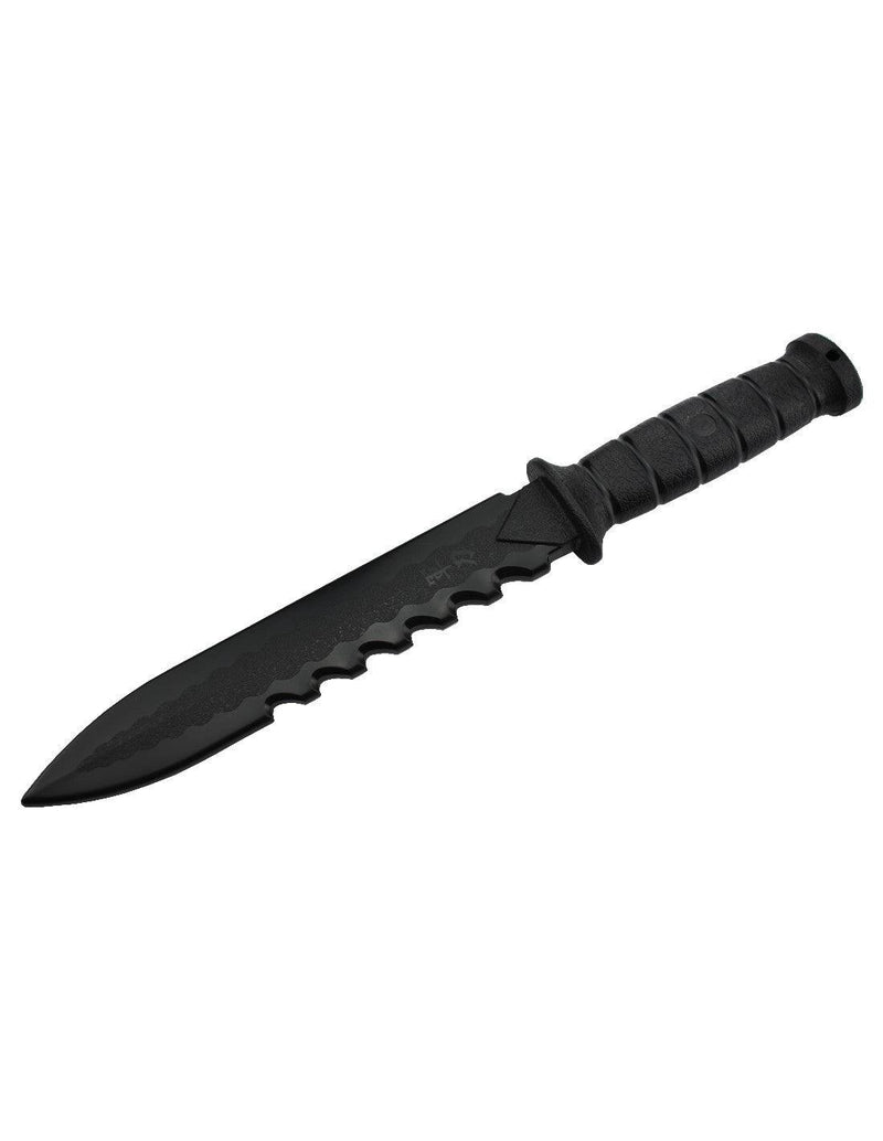 Couteau de Survie Factice Lame Droite Piranha