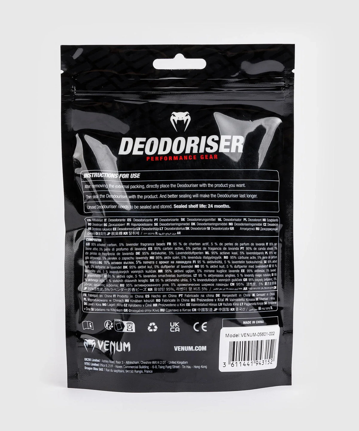 Désodorisant Gants de Boxe Venum Kontact Glace