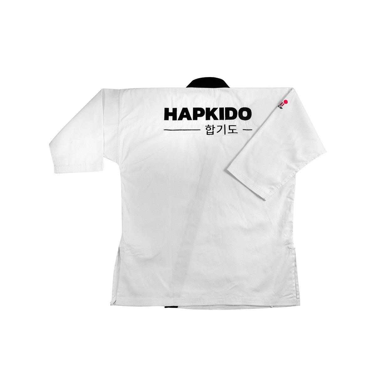 Dobok Hapkido FUJIMAE Blanc avec Liseré Noir