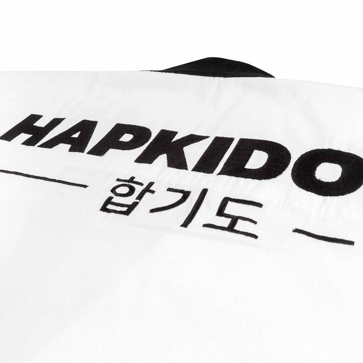 Dobok Hapkido FUJIMAE Blanc avec Liseré Noir