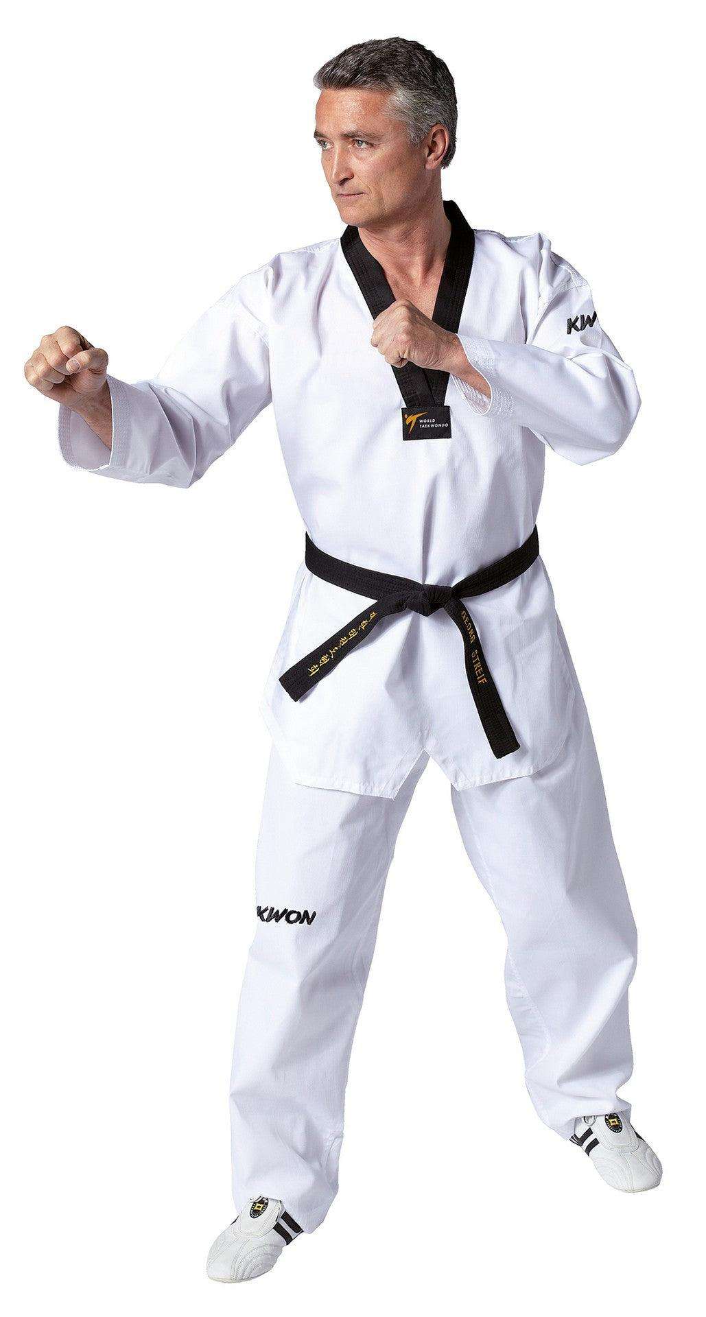 Dobok Taekwondo Victory Kwon - Col Blanc ou Noir