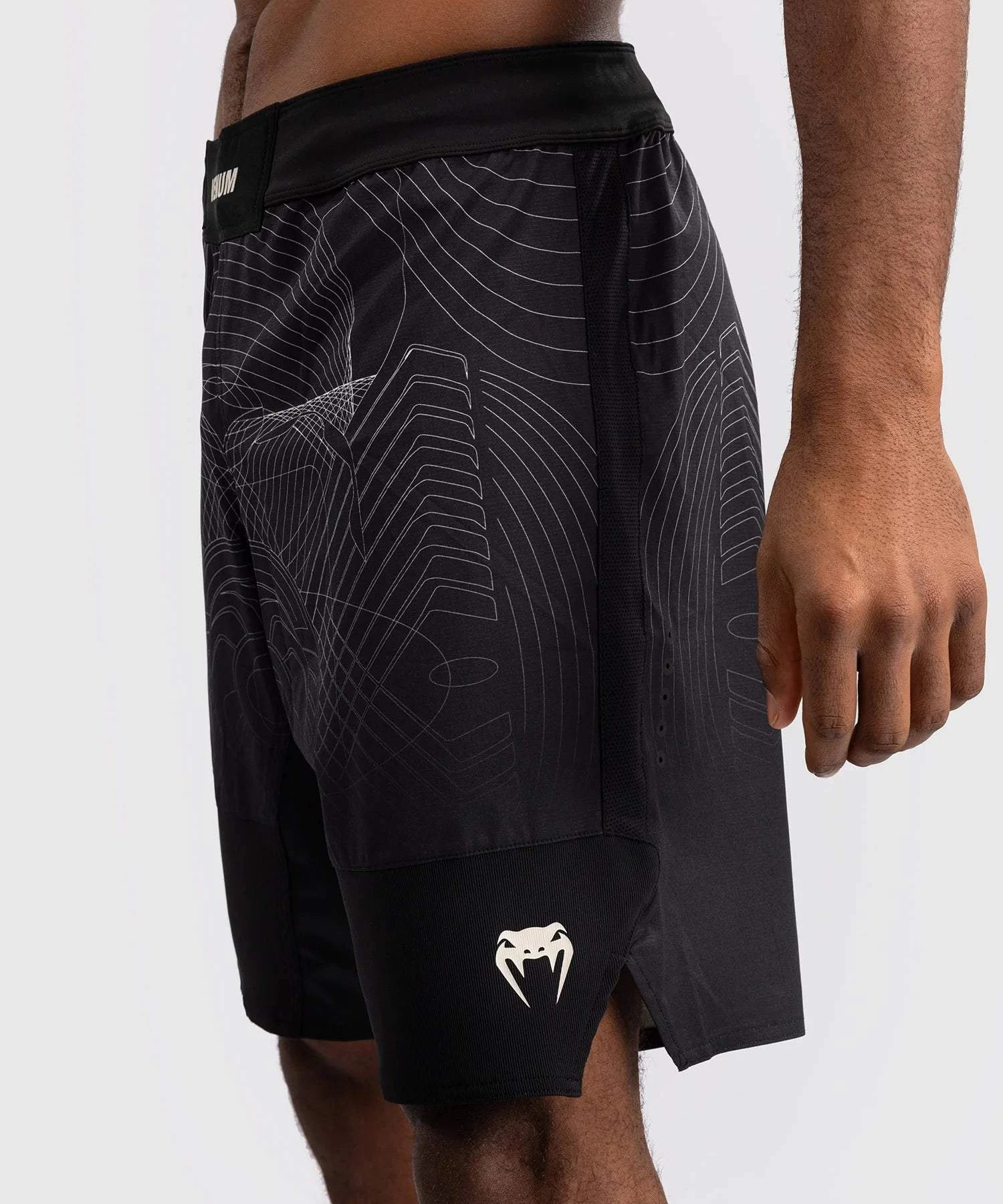 Fight Shorts Venum G-Fit Air - Noir Profond/Sable