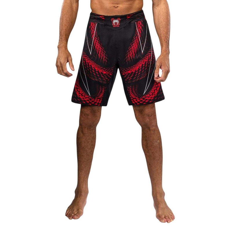 Fightshort Venum Matupa - Noir/Rouge/Argent MMA grappling