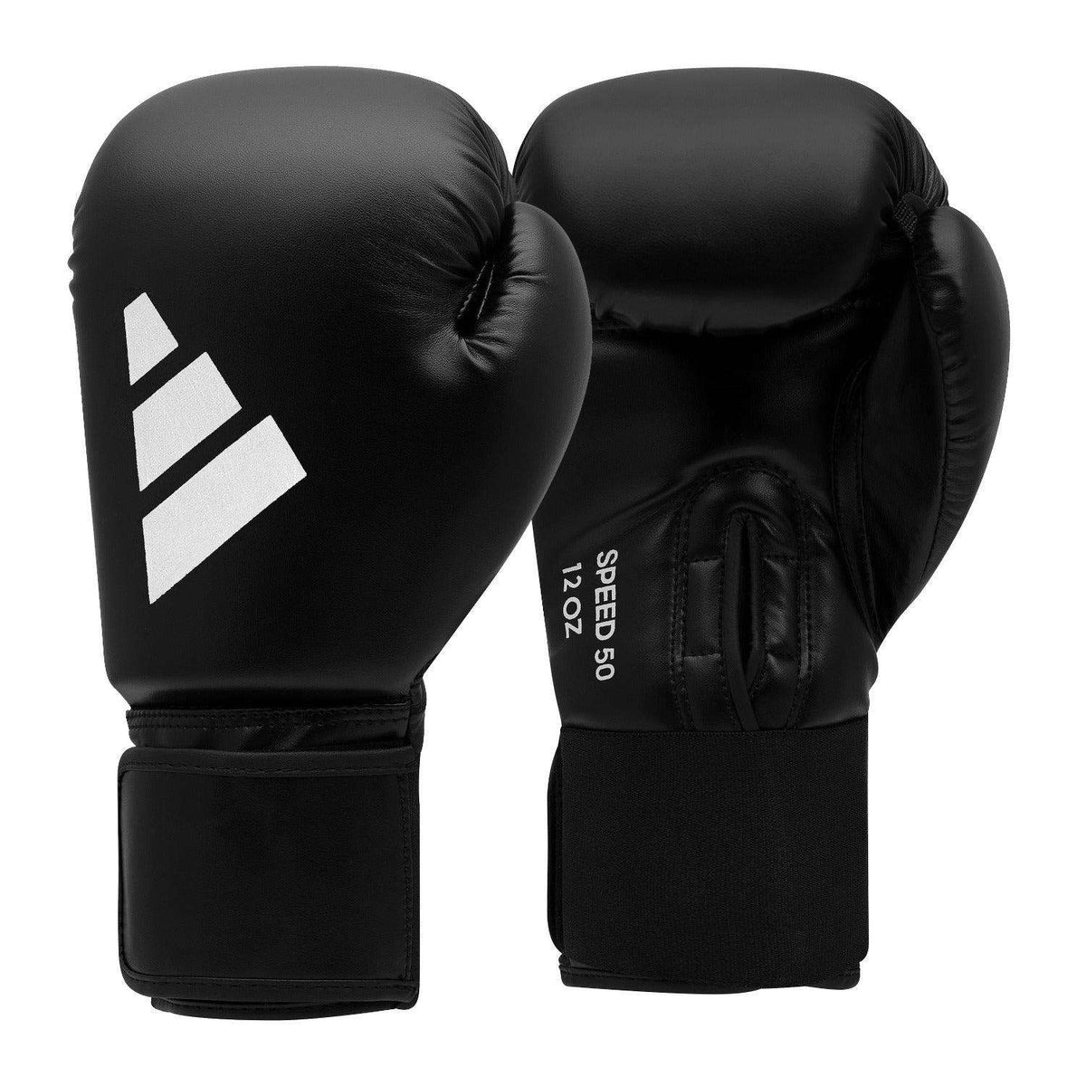 Gants de boxe Adidas speed 50 noir blanc
