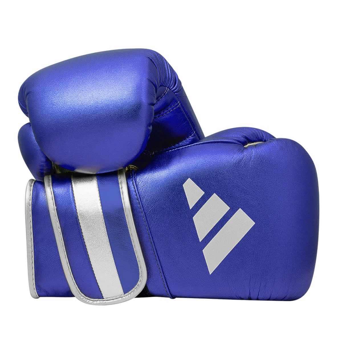 Gants de boxe Adidas Speed 501 Pro Line 2025 en cuir véritable avec mousse à mémoire de forme et fermeture velcro pour performance et confort