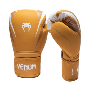 Gants de boxe VENUM Hurricane en cuir synthétique avec mousse triple densité pour protection et confort optimal