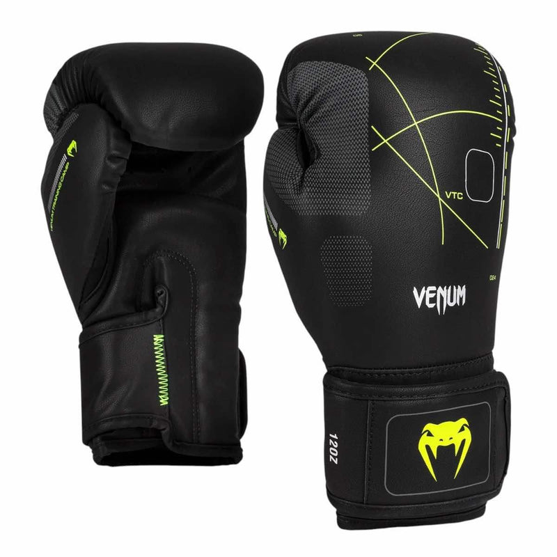 Gants de boxe Venum Training Camp 4.0 - Noir/Vert Néon