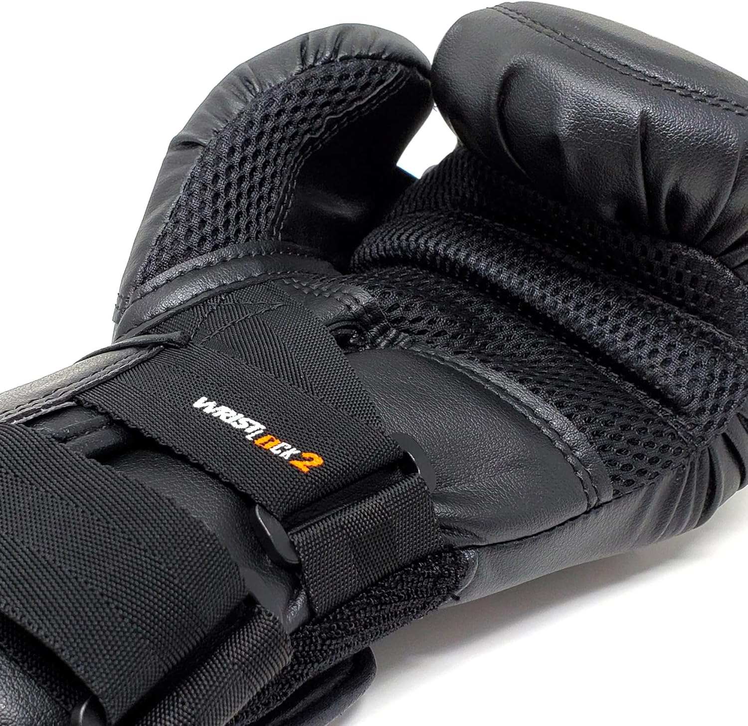 Gants de sac Rival RB10 Intelli-Shock noirs en microfibre avec mousse haute densité pour protection et absorption des chocs.