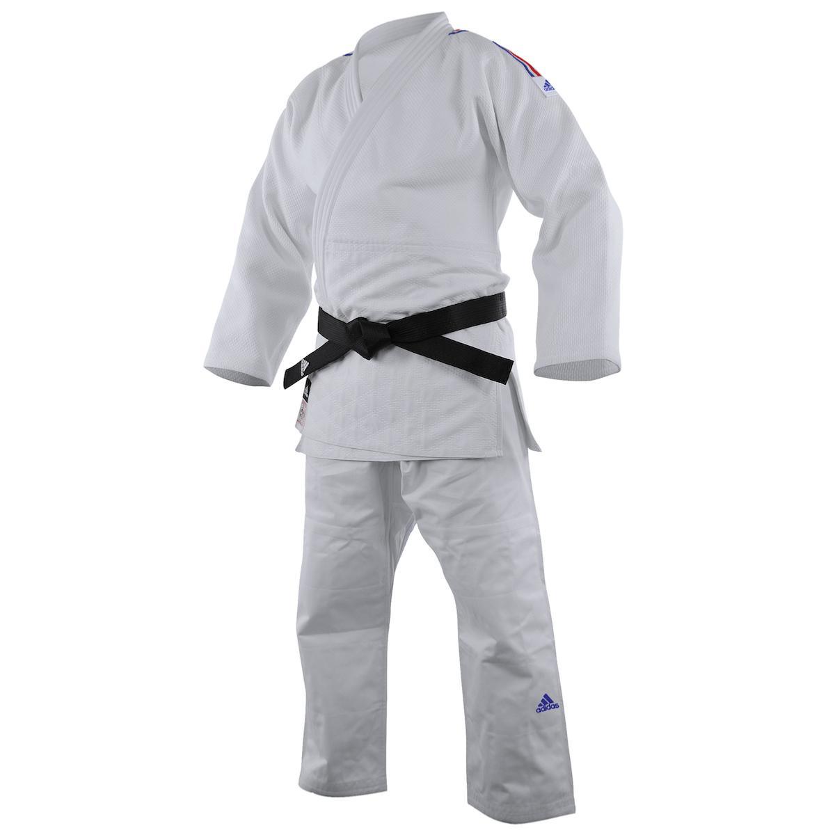 Kimono de Judo Champion III IJF France adidas – Bleu Blanc Rouge