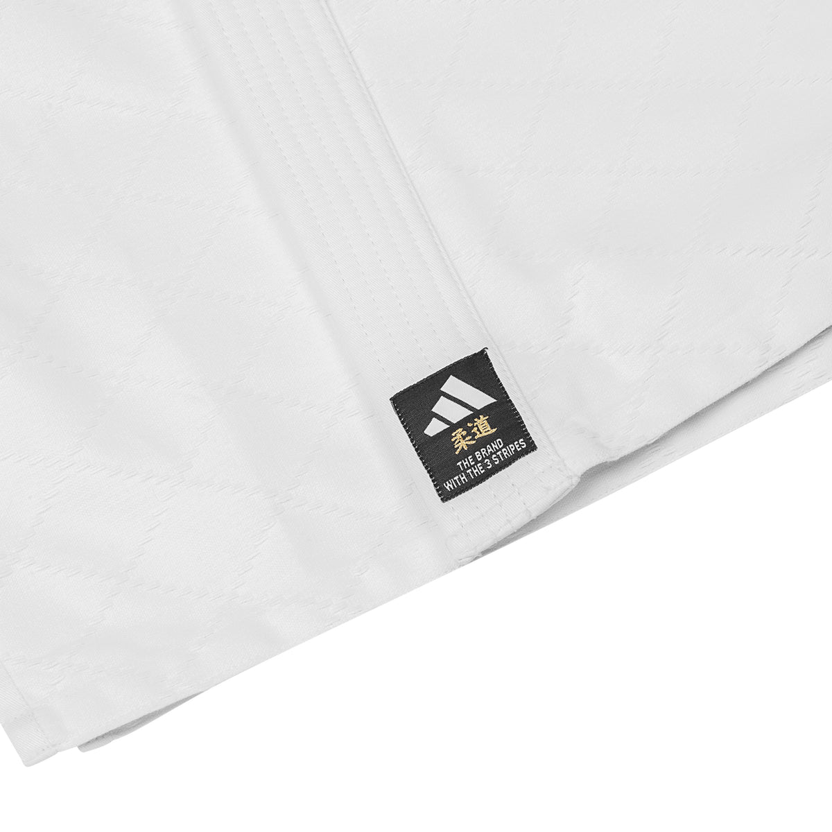 Kimono de Judo Adidas J690 Quest – 690 g/m² - Blanc - Bandes Noires
