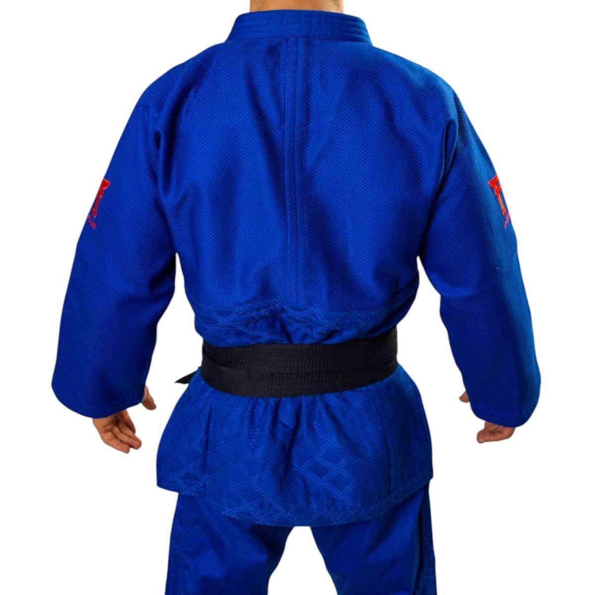 Kimono de Judo IJF Fighting Films Superstar 750 bleu homologué compétition et entraînement