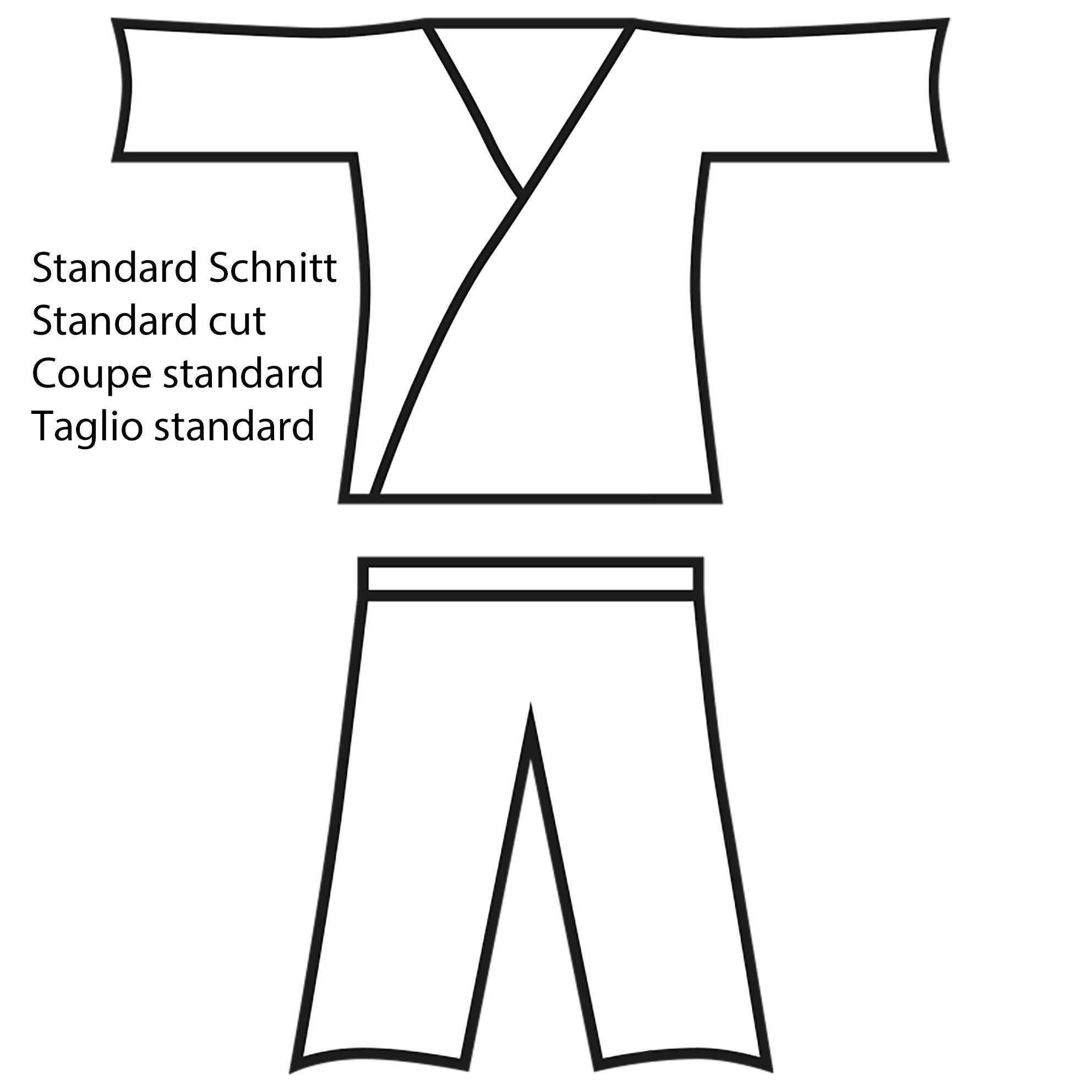 Kimono de Judo, Judo-Gi Senseï Danrho Slim (coupe étroite) - Blanc