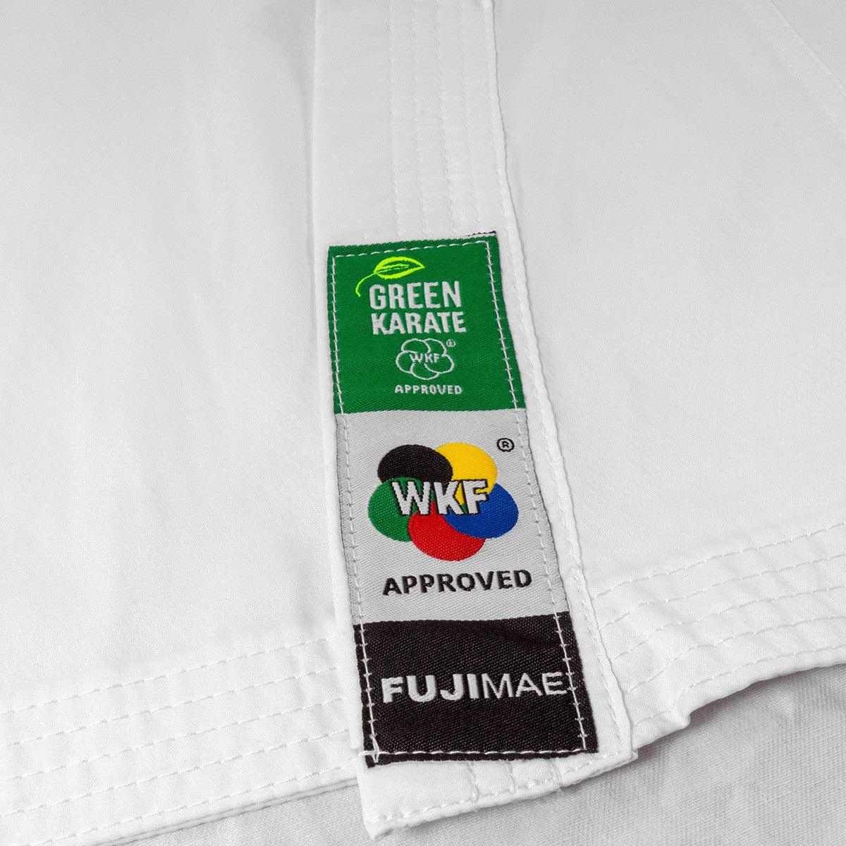 Kimono de Karaté Kumite FUJIMAE Upcycle Green Karate