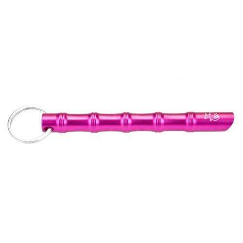 Kubotan Porte-Clé Lady Piranha Rose – Défense Discrète