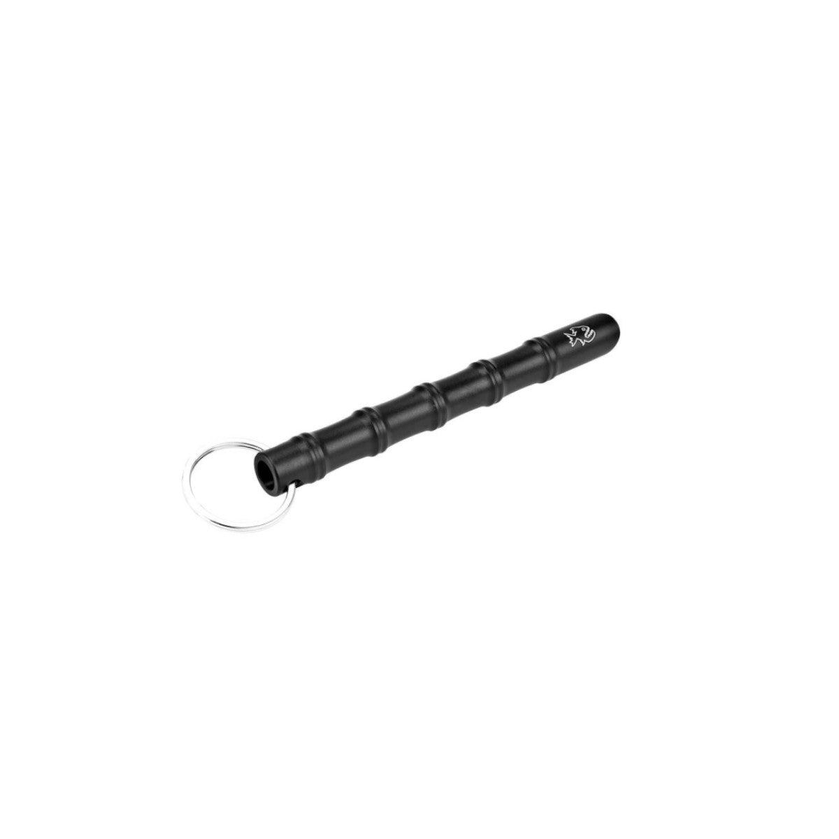 Kubotan porte-clé de défense Bambou - Piranha Noir